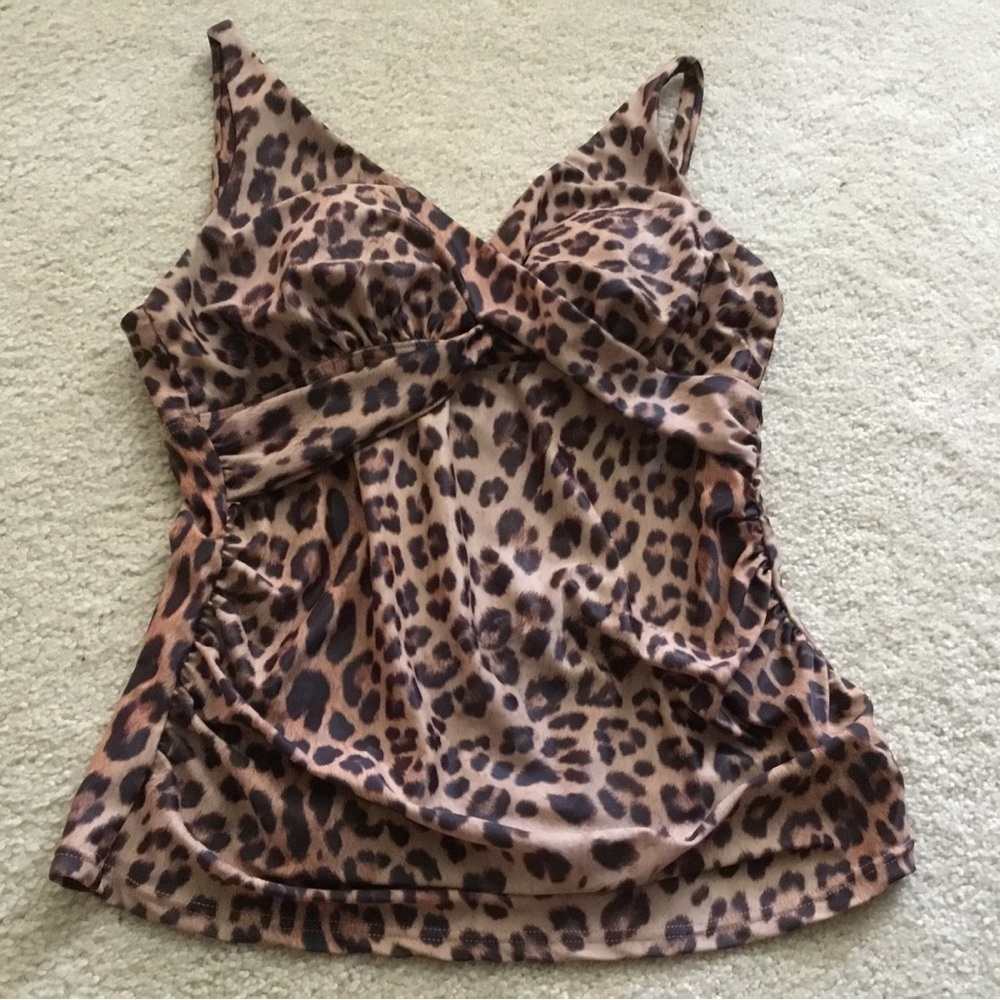 Leopard Print Women's Top